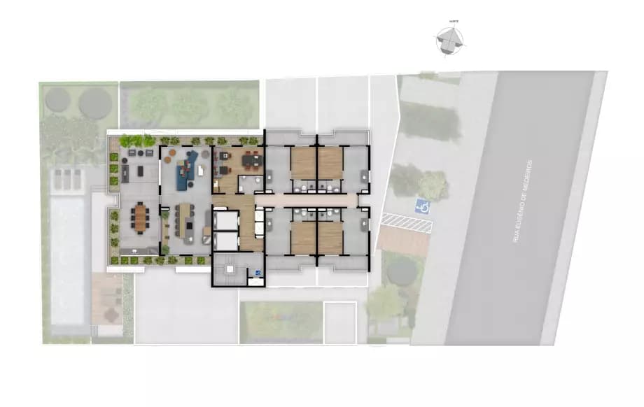 Planta 1 — Welconx Pinheiros - Residencial