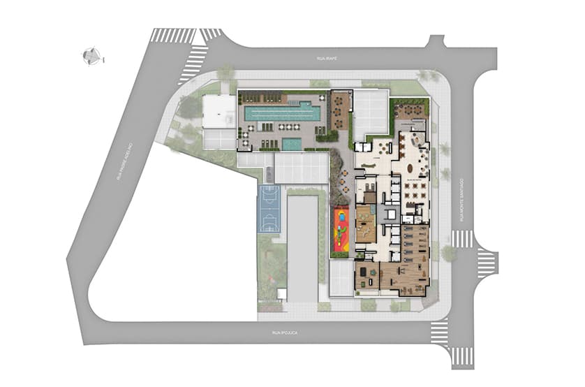 Planta 1 — High Line Tatuapé - Residencial