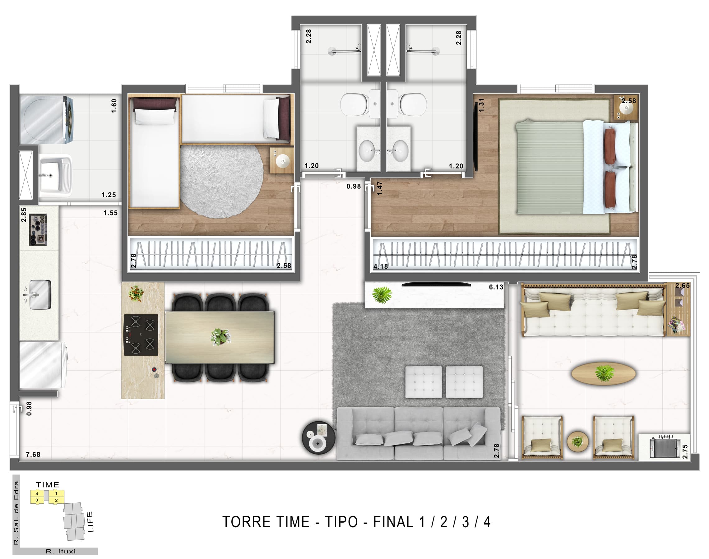 Planta 2 — Heaven Design - Residencial