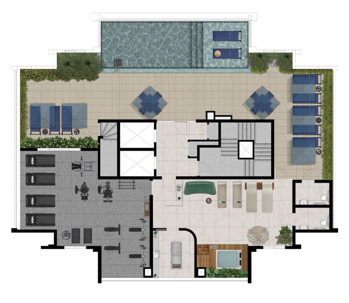 Planta 1 — Triu 1722 - Residencial