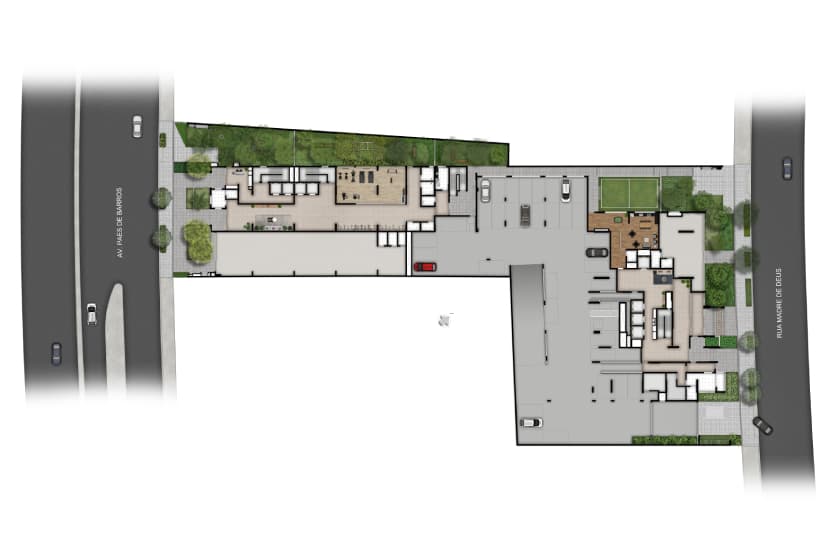 Planta 1 — Madre 914 Mooca - Residencial
