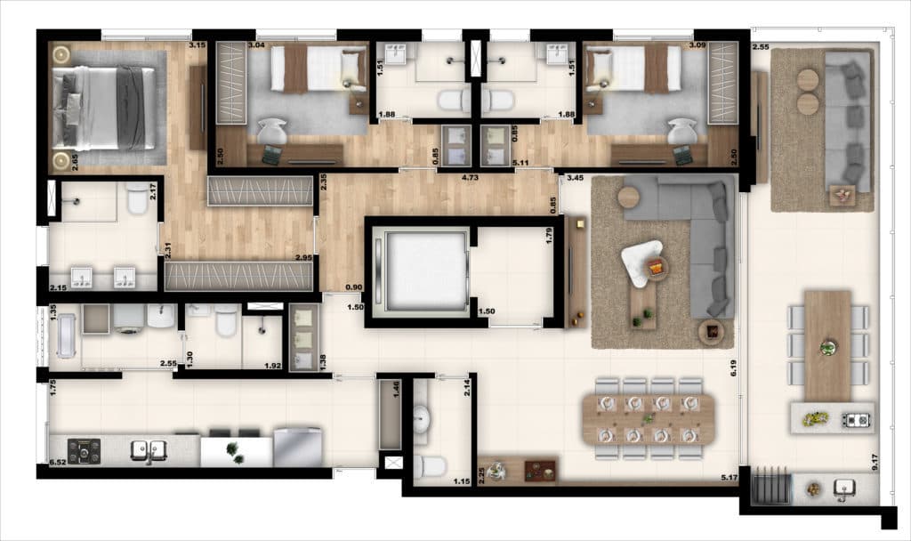 Planta 3 — UNICCO