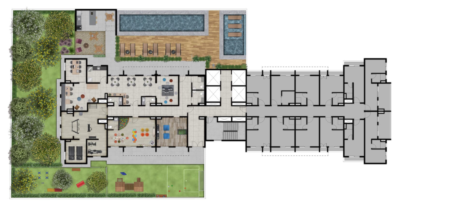 Planta 1 — Flow Vila Matilde - Residencial