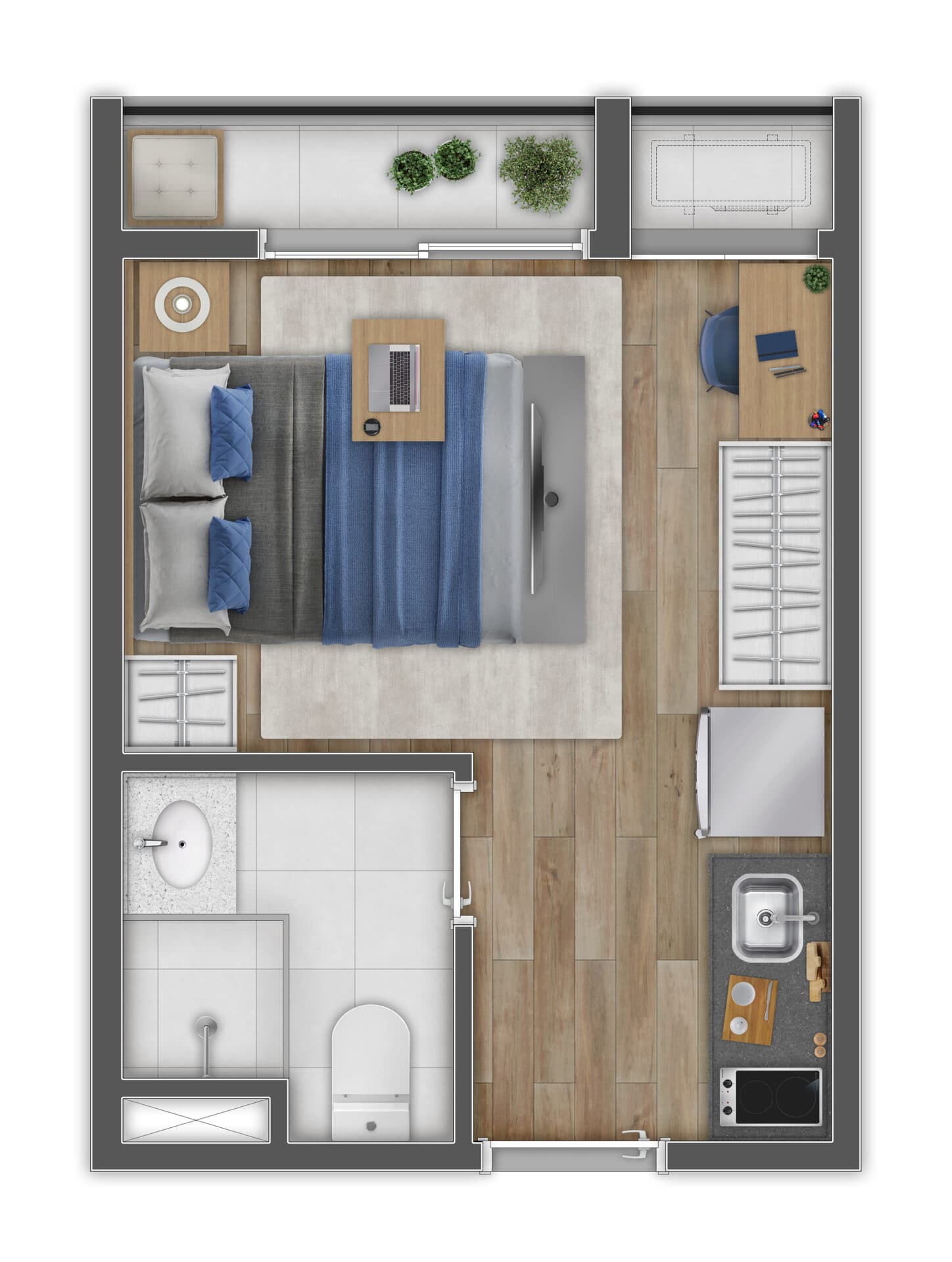 Planta 3 — Flow Vila Matilde - NR