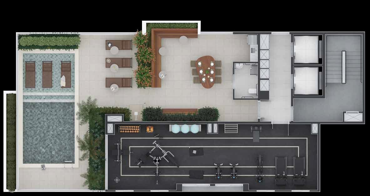 Planta 2 — Absoluto Paraíso - Residencial