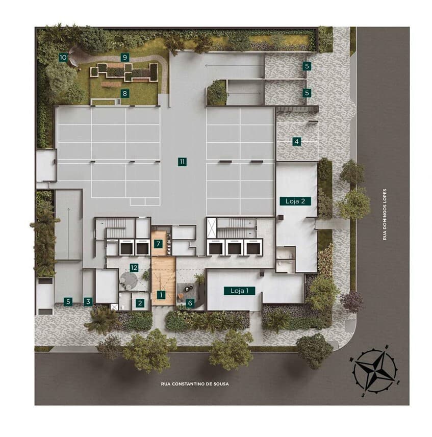 Planta 1 — Viva Benx Star Campo Belo - NR