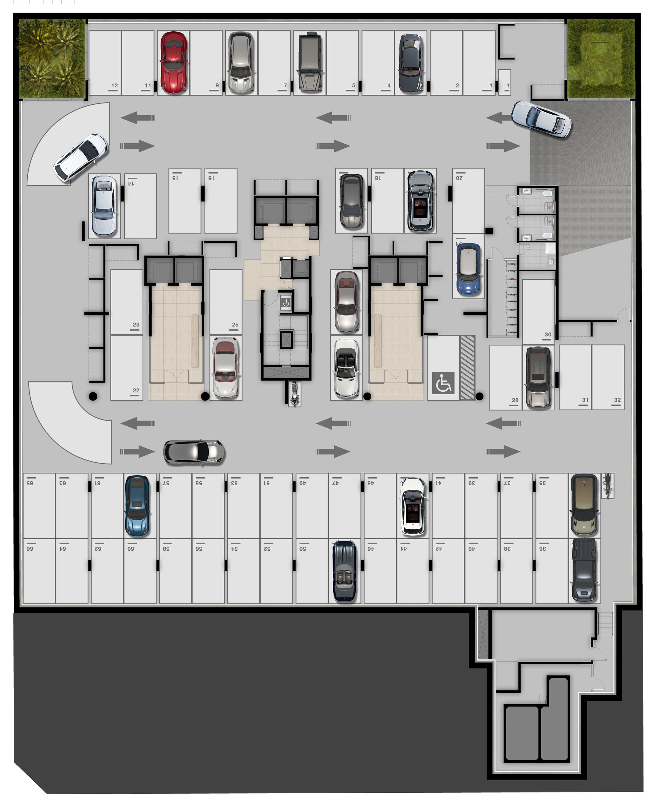 Planta 2 — Copa