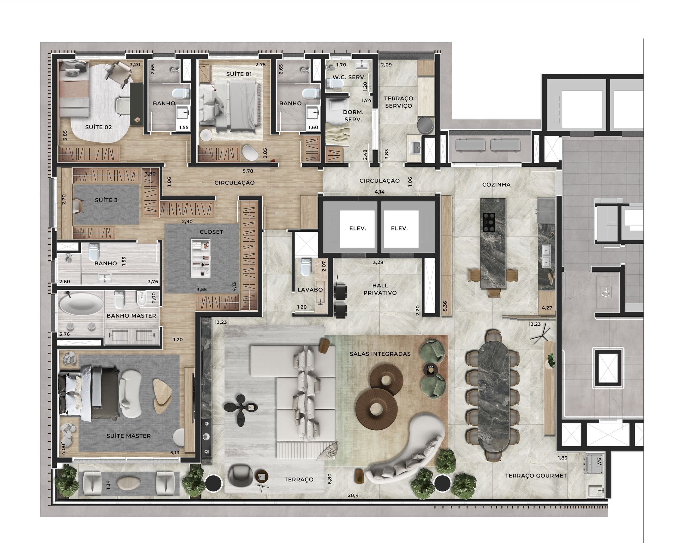 Planta 5 — Copa