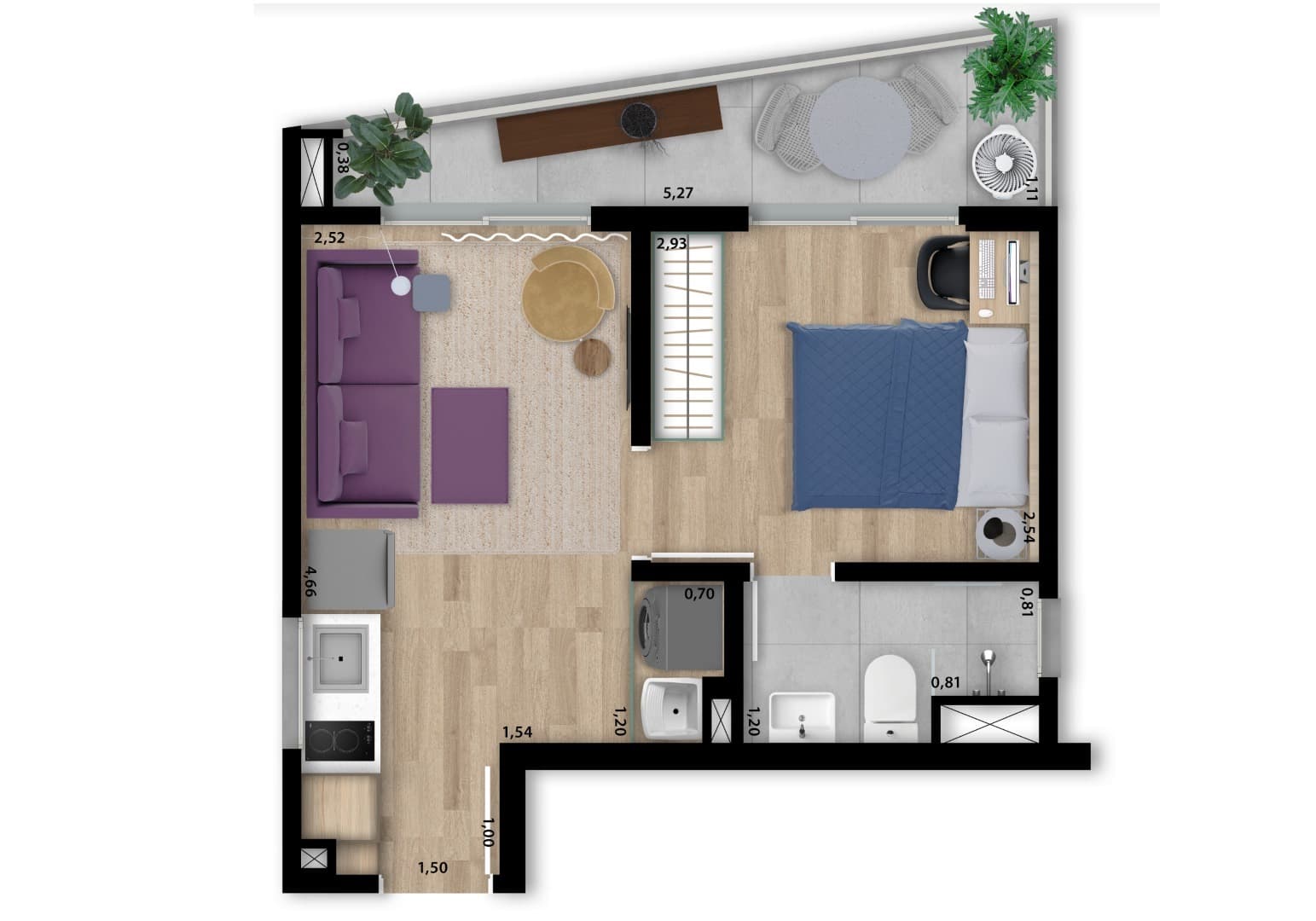 Planta 5 — Station Vila Madalena - Residencial
