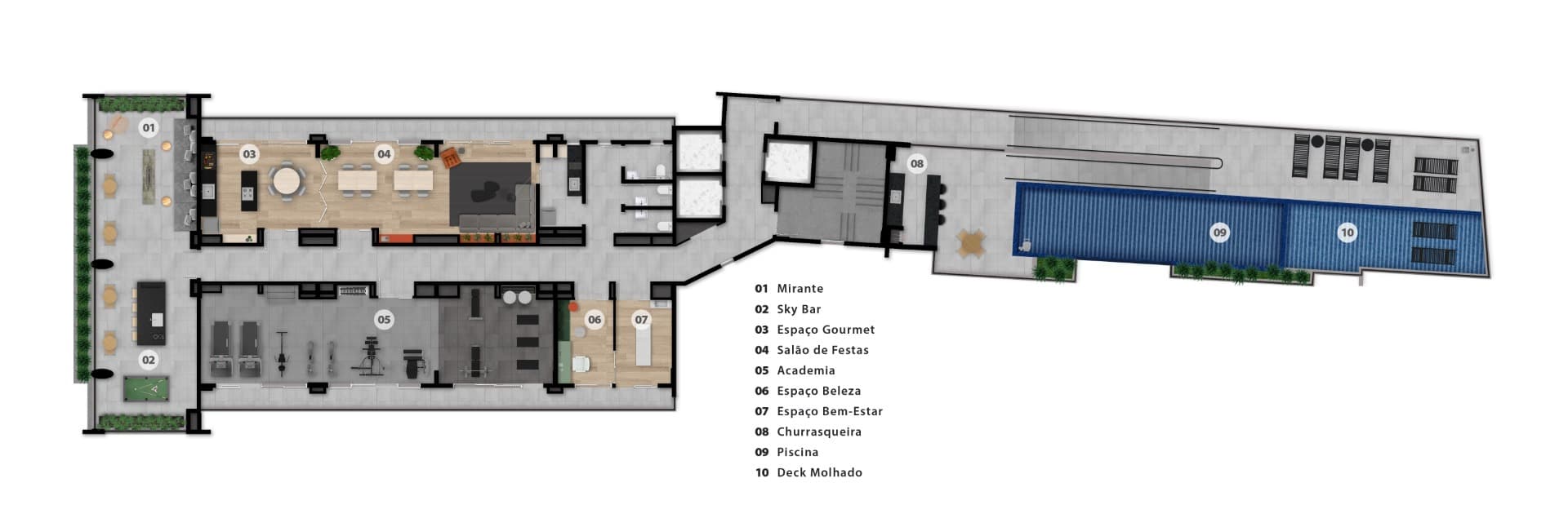 Planta 1 — Station Vila Madalena - NR