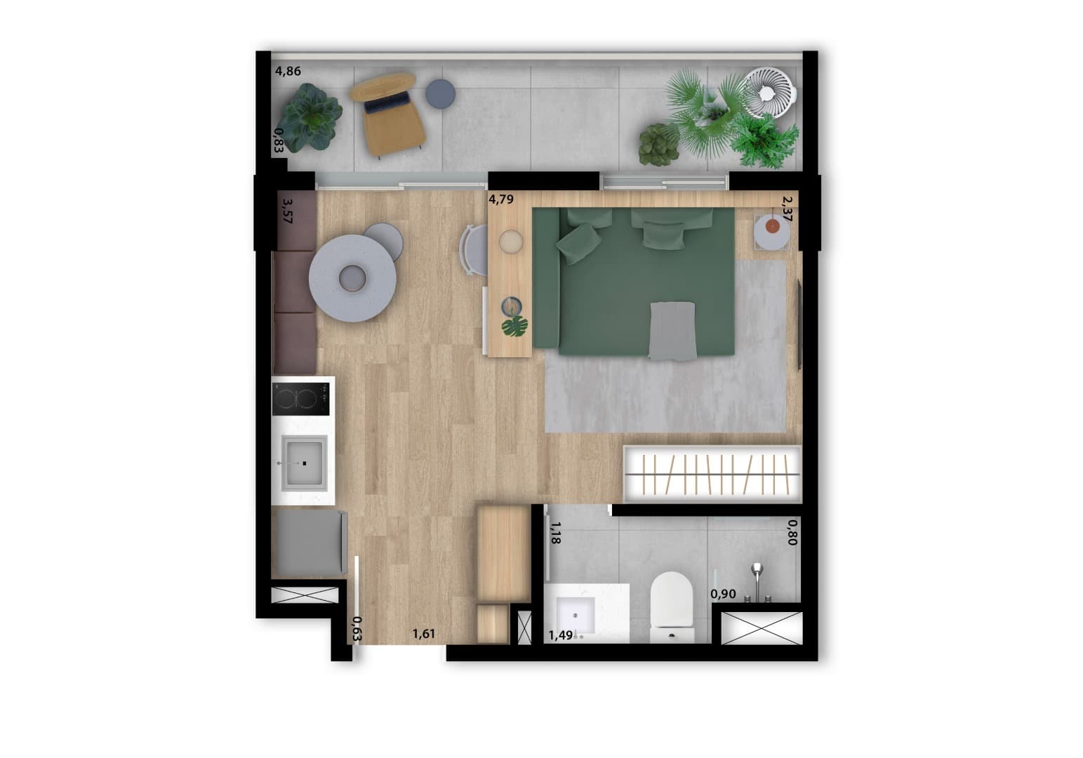 Planta 4 — Station Vila Madalena - NR