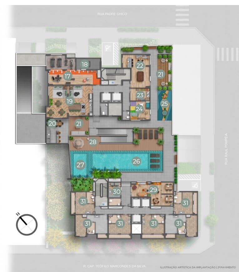 Planta 1 — Villa Pompeia Welconx - Residencial