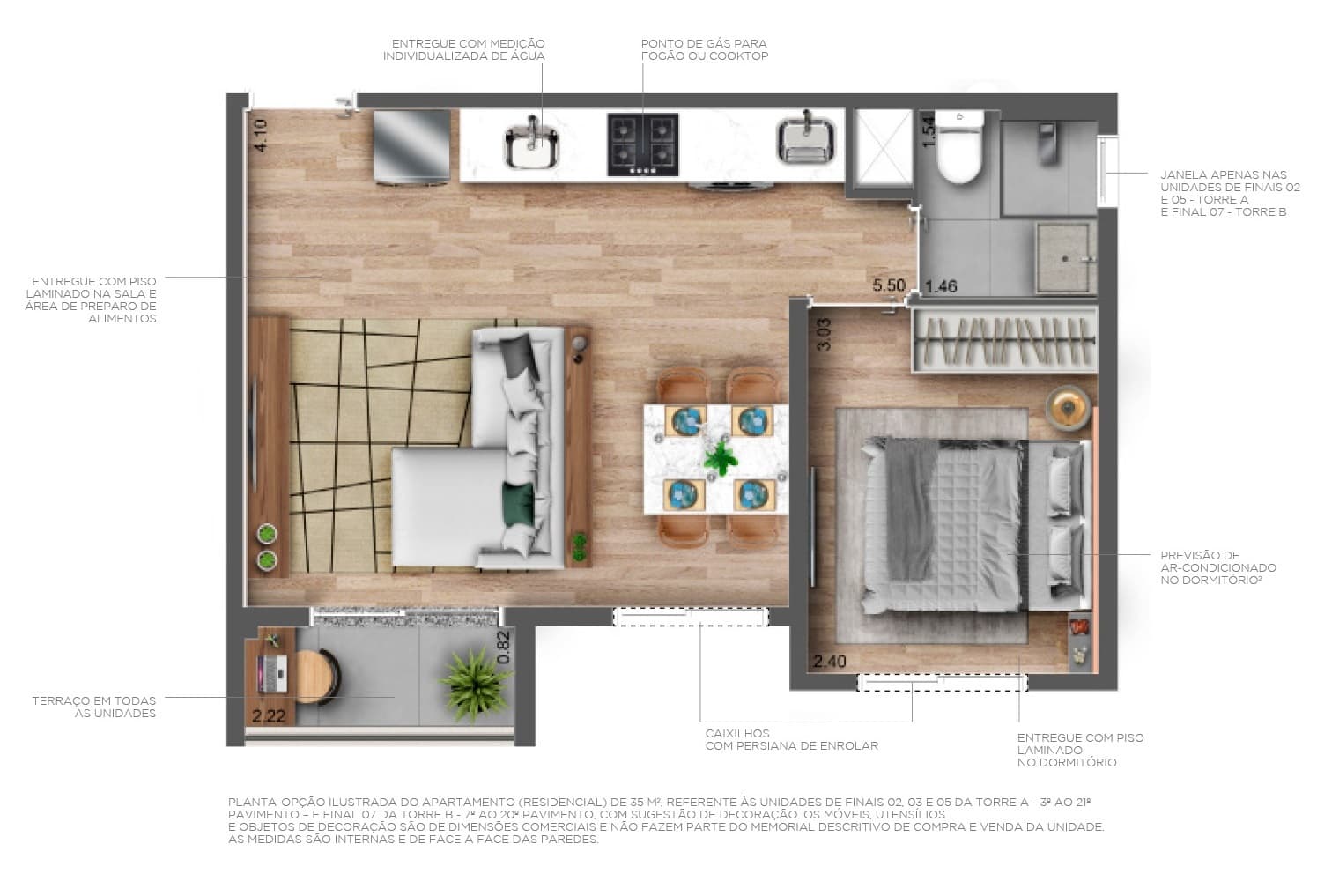 Planta 6 — Villa Pompeia Welconx - Residencial