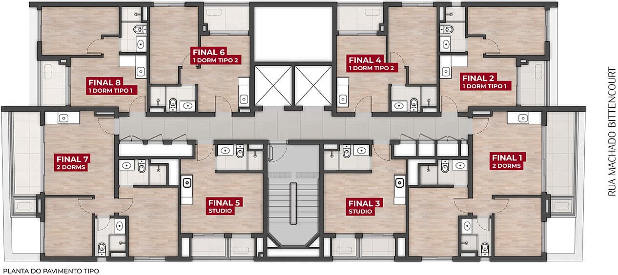 Planta 3 — WALKBITTENCOURT - Residencial