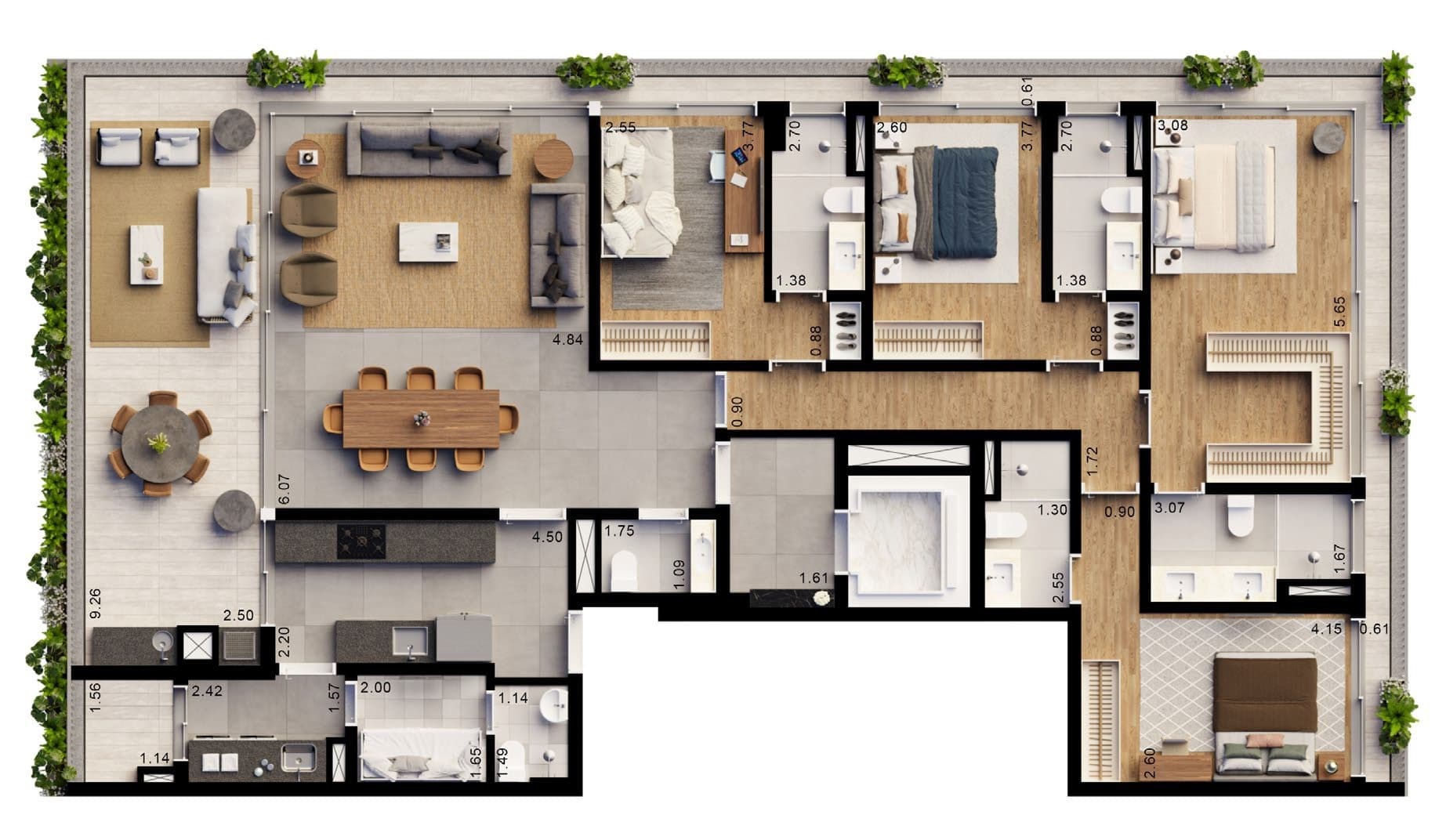 Planta 4 — Alter Alto de Pinheiros