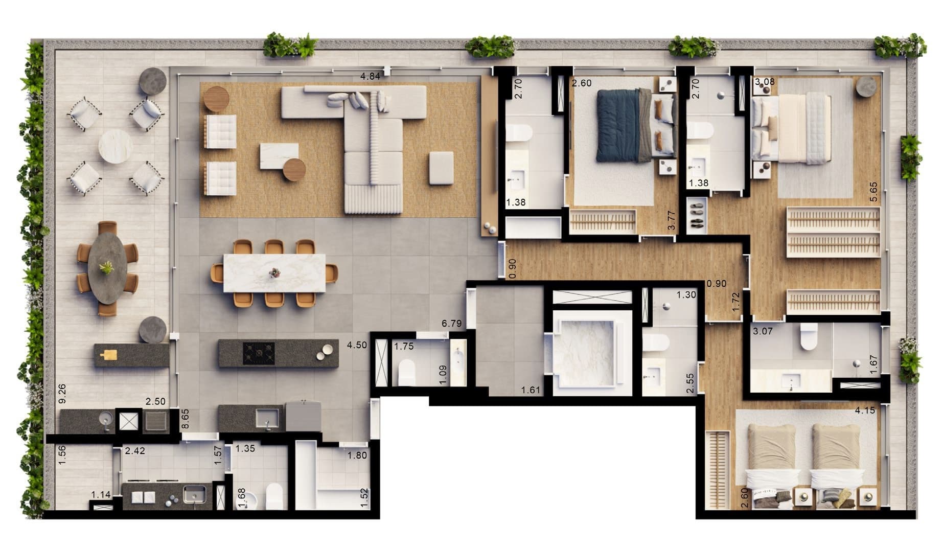 Planta 5 — Alter Alto de Pinheiros