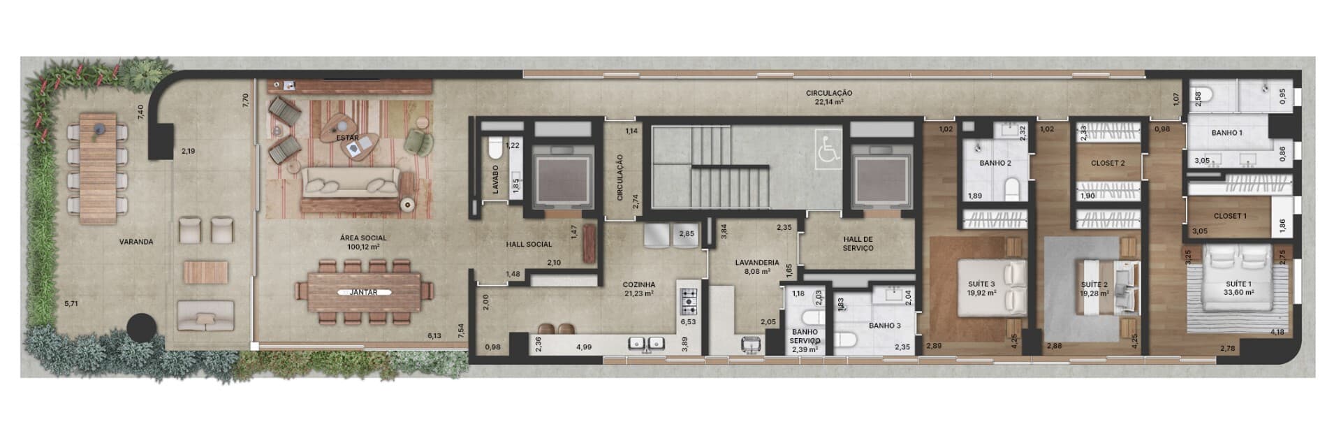 Planta 2 — Serena - Residencial