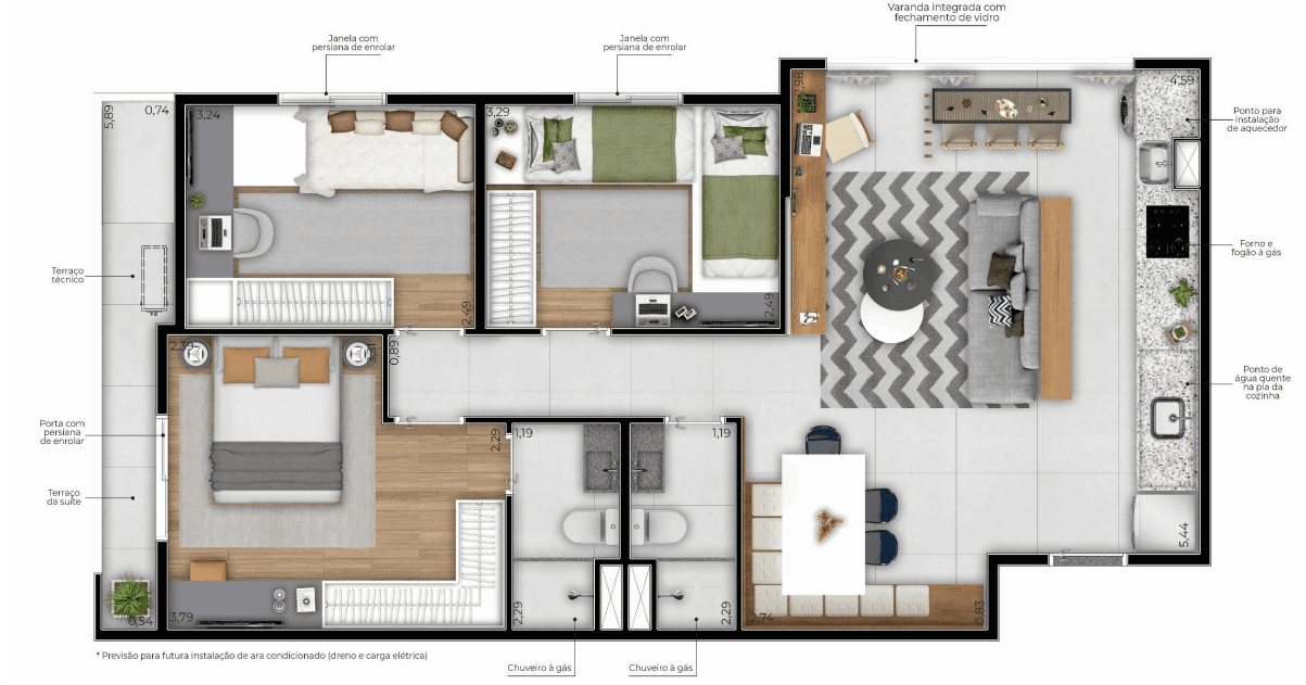 Planta 5 — Famile Lino