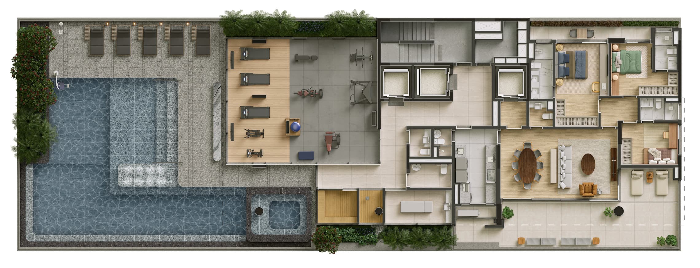 Planta 1 — Uapé Higienópolis - Residencial