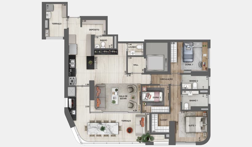 Planta 2 — EZ Parque da Cidade