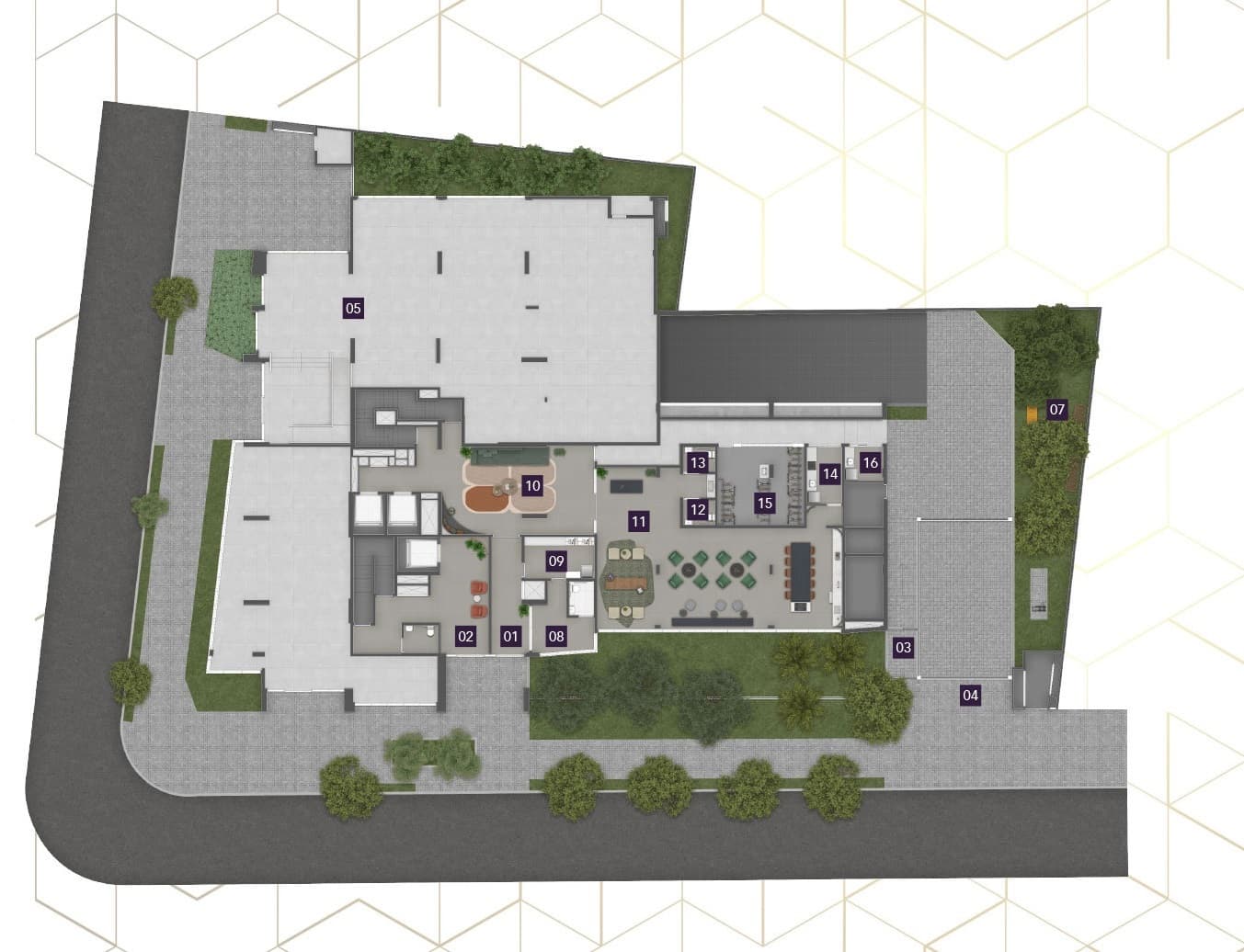 Planta 2 — Geometria Vila Mariana - Residencial
