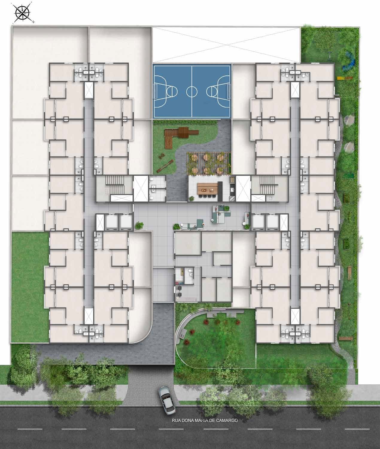 Planta 3 — Bosque Club Itaquera