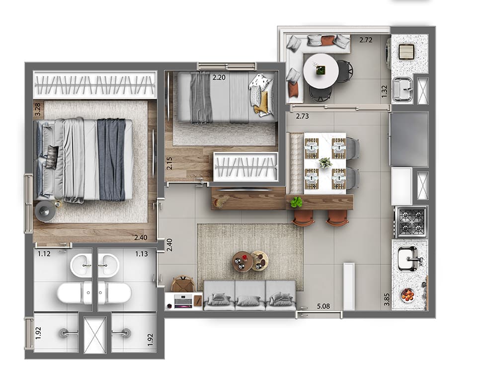 Planta 5 — Bosque Club Itaquera