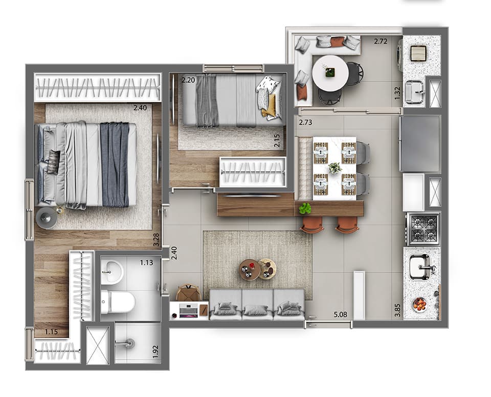 Planta 6 — Bosque Club Itaquera