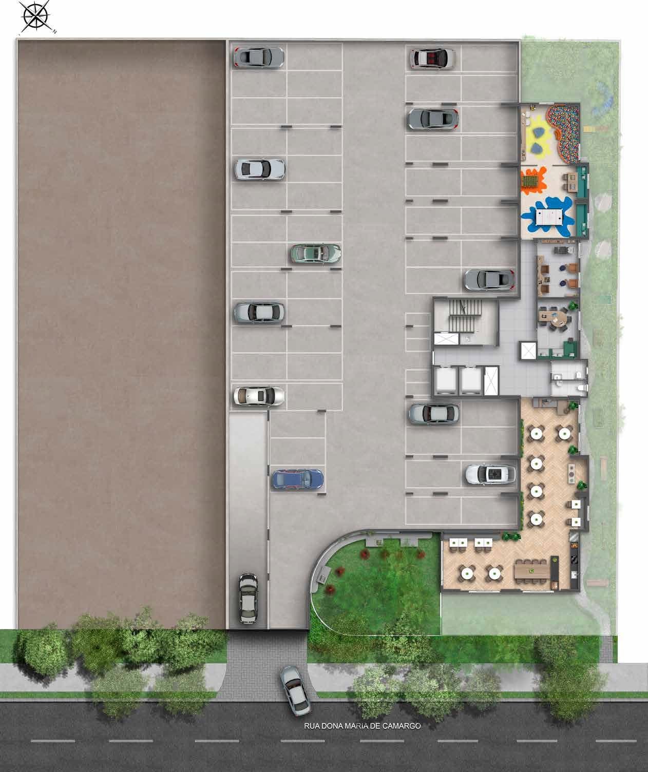 Planta 1 — Bosque Club Itaquera
