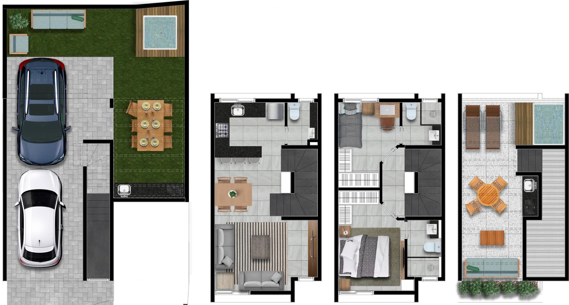 Planta 3 — CUBE Villa