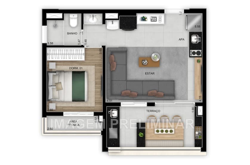 Planta 4 — Inspire Diálogo Home Resort