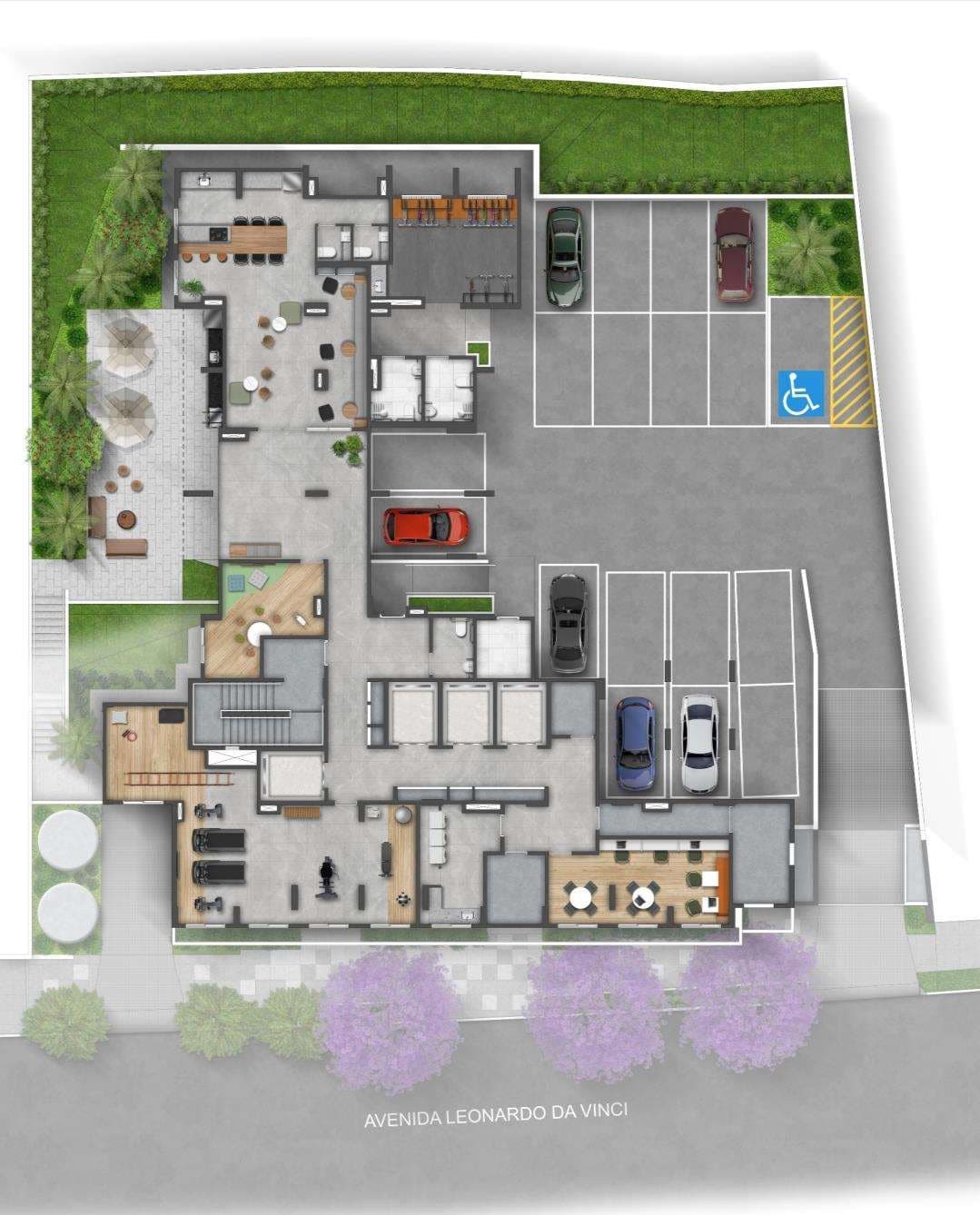 Planta 1 — My One Estação Conceição - Residencial