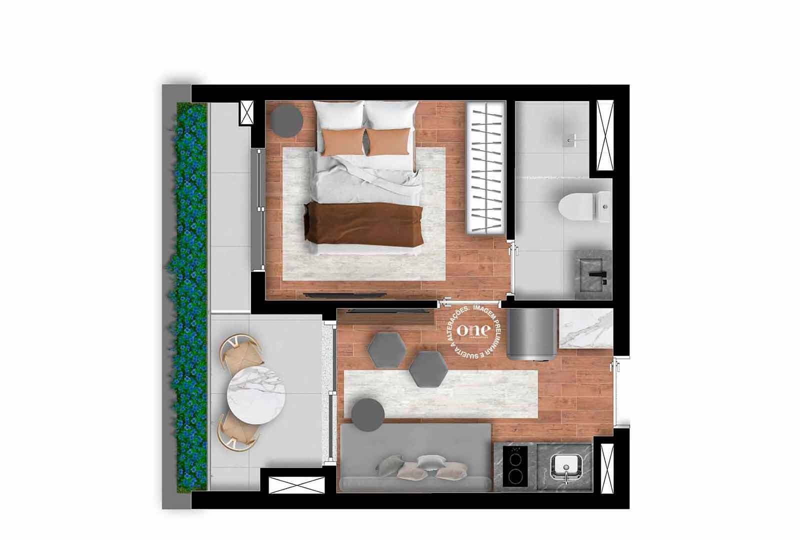 Planta 5 — Nex One Jurupis - Residencial
