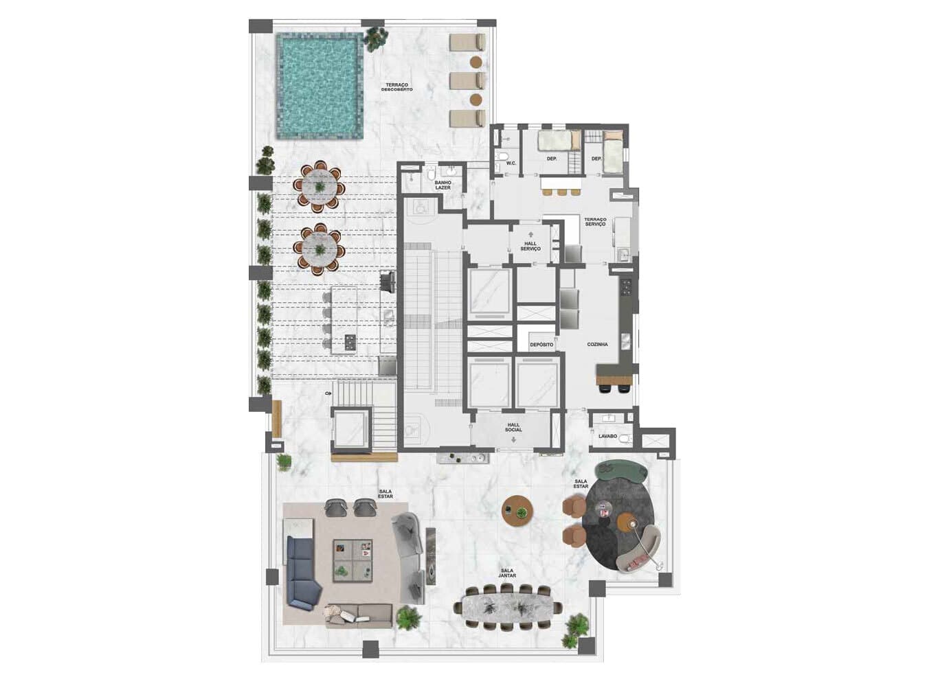 Planta 5 — Park Lane