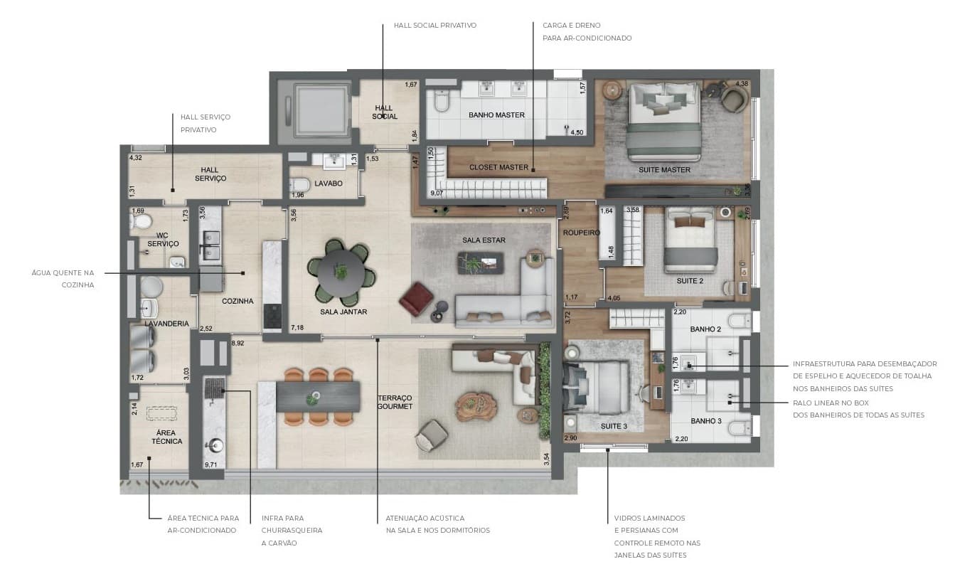Planta 2 — Lindenberg Alto de Pinheiros - Residencial