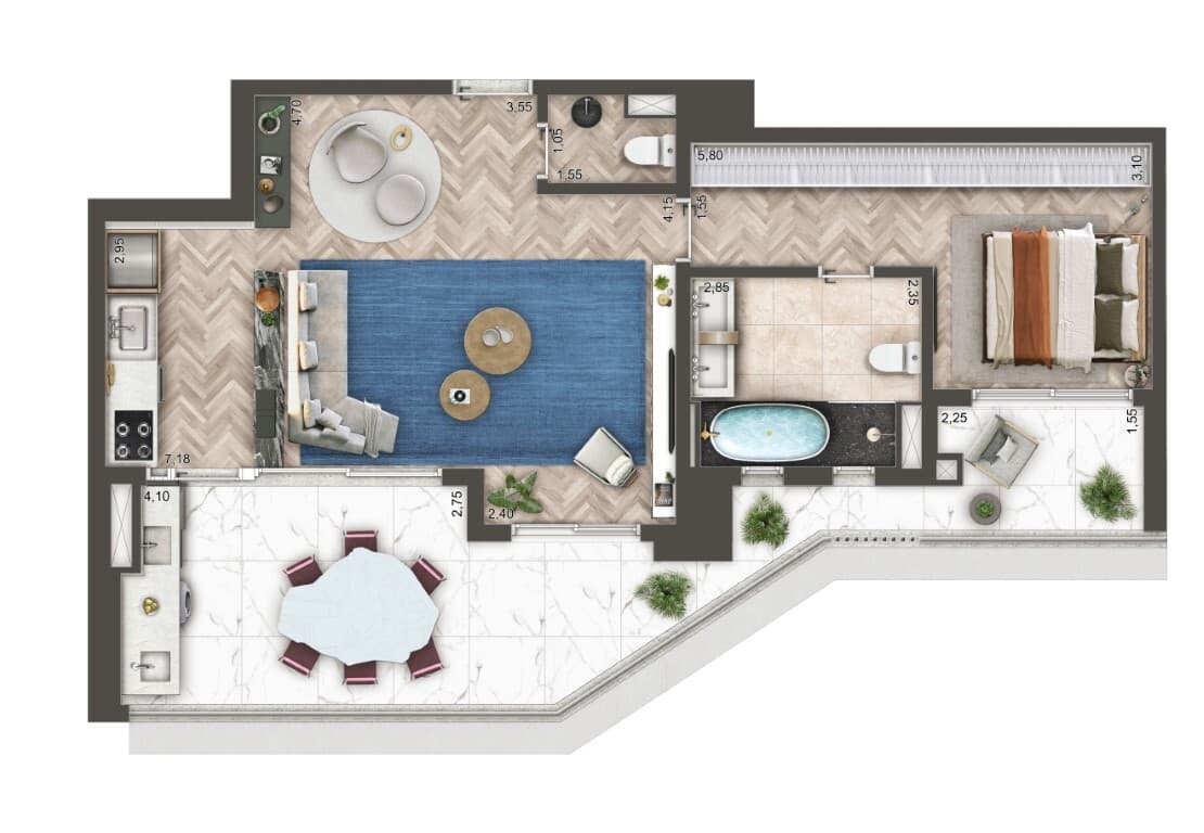 Planta 6 — Mandarim The Legend