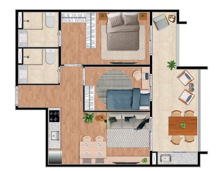 Planta 4 — Jardim Veri