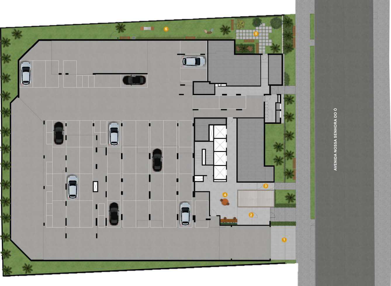 Planta 2 — Átrio