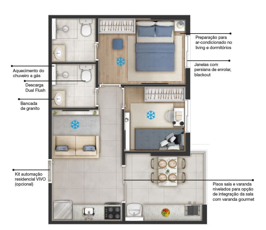 Planta 2 — IN Freguesia - Residencial