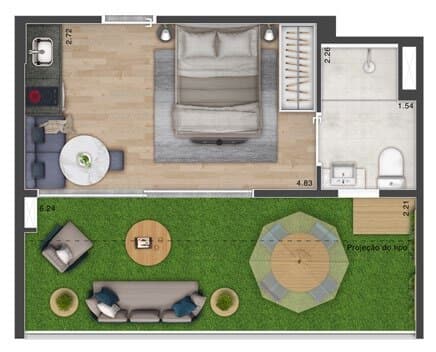 Planta 5 — Multi Praça da Árvore - NR