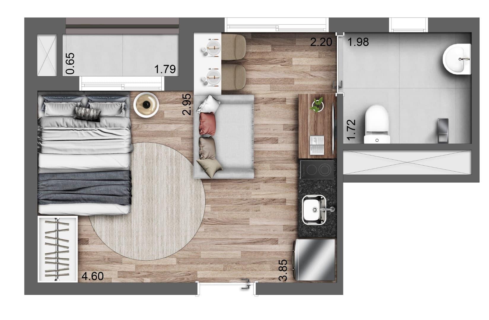 Planta 3 — Autoral Moema Studios - NR