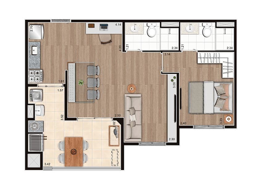 Planta 3 — Like Casa Verde