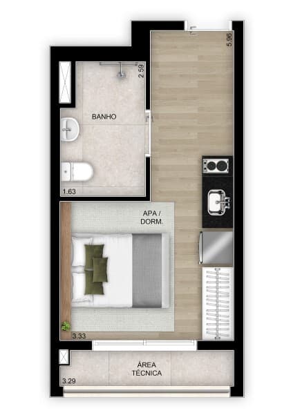 Planta 3 — Vista Tatuapé - Residencial
