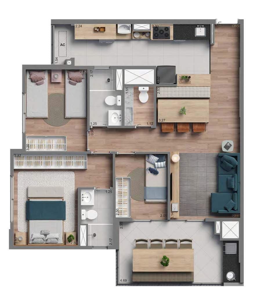 Planta 5 — Morumbi Home Resort