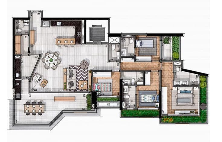 Planta 2 — O Parque Folhagem