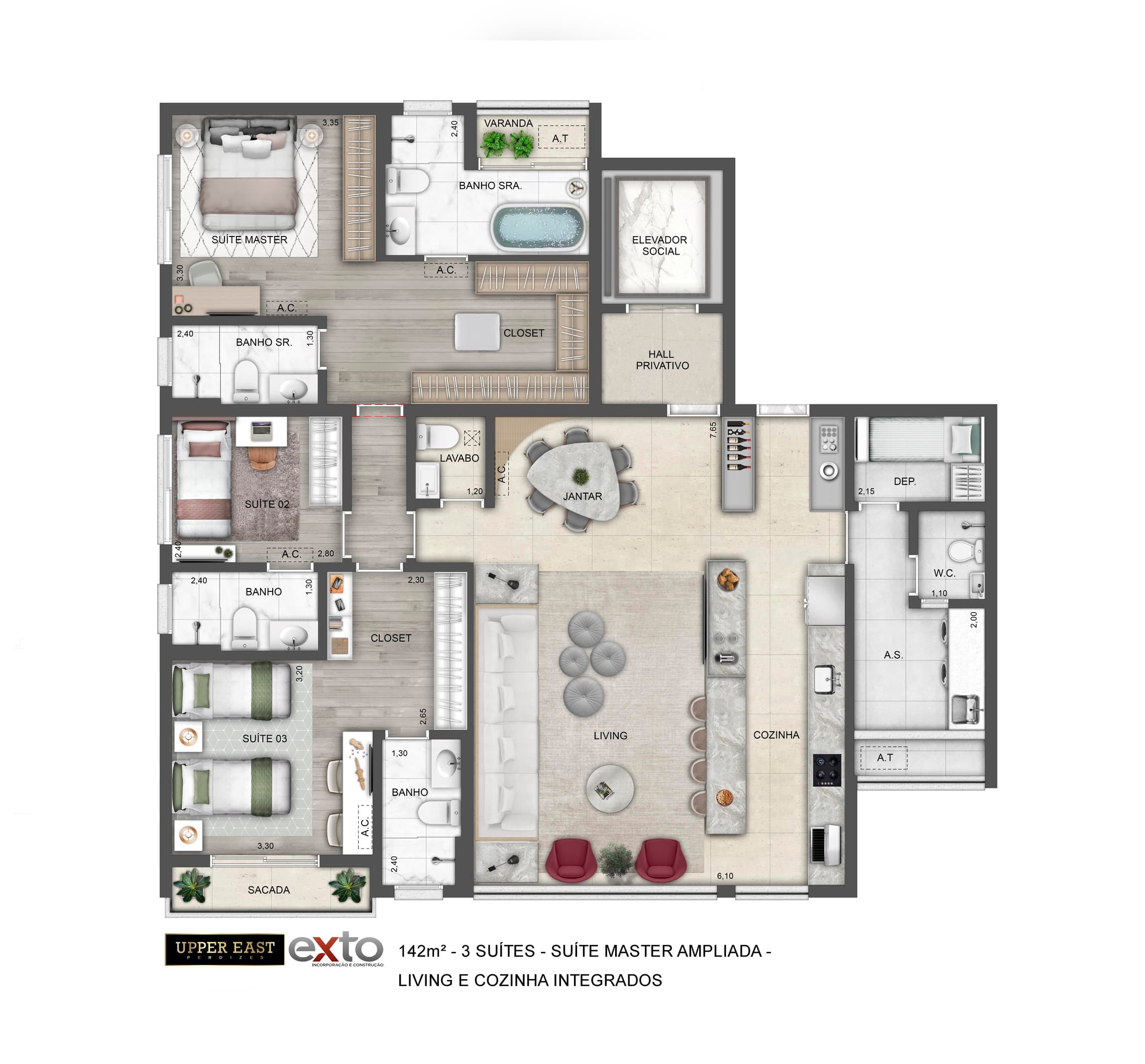 Planta 2 — Upper East Perdizes