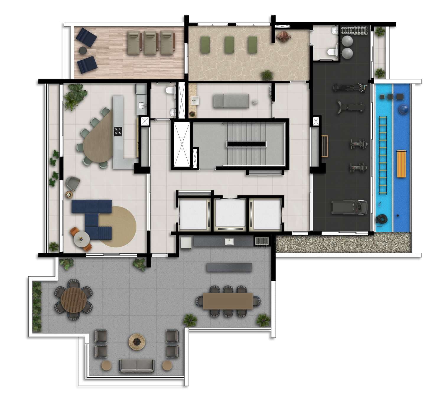 Planta 2 — Ultra Frei Caneca - Residencial