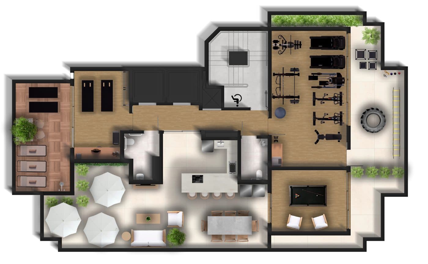 Planta 2 — Stella Marina - Residencial
