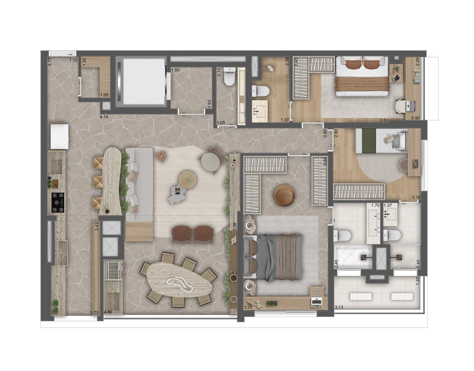 Planta 6 — Essência Brasileira - Residencial