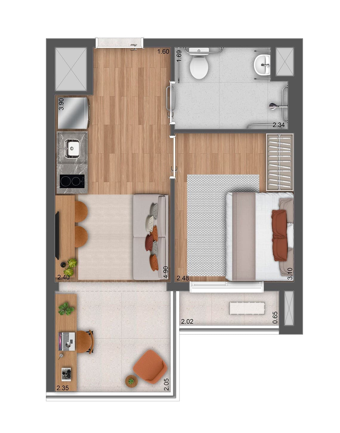 Planta 3 — Essência Brasileira - NR